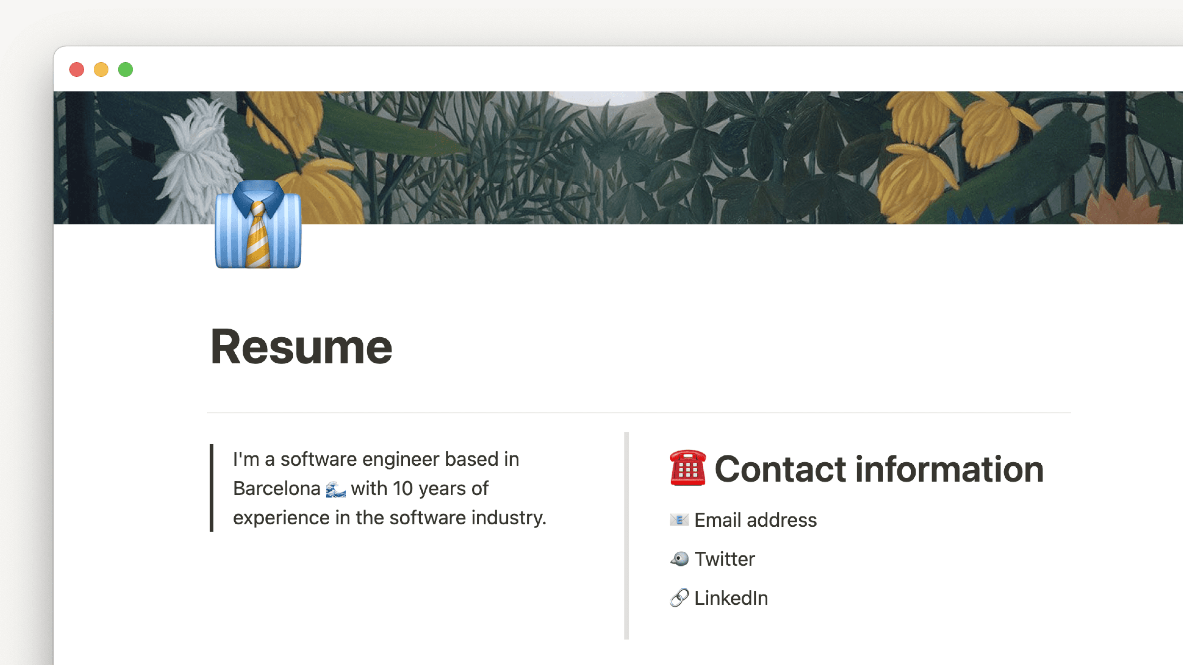 Colunas, tabelas e divisores - imagem principal