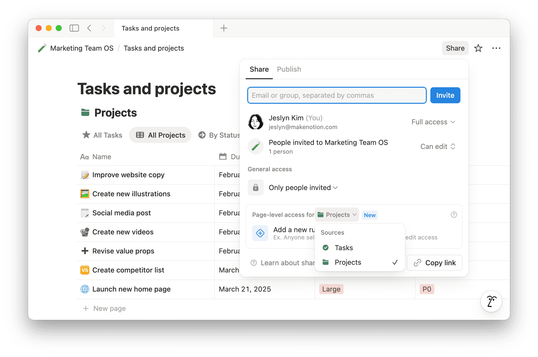 ca: escolher fonte de dados para regra de acesso no nível de página