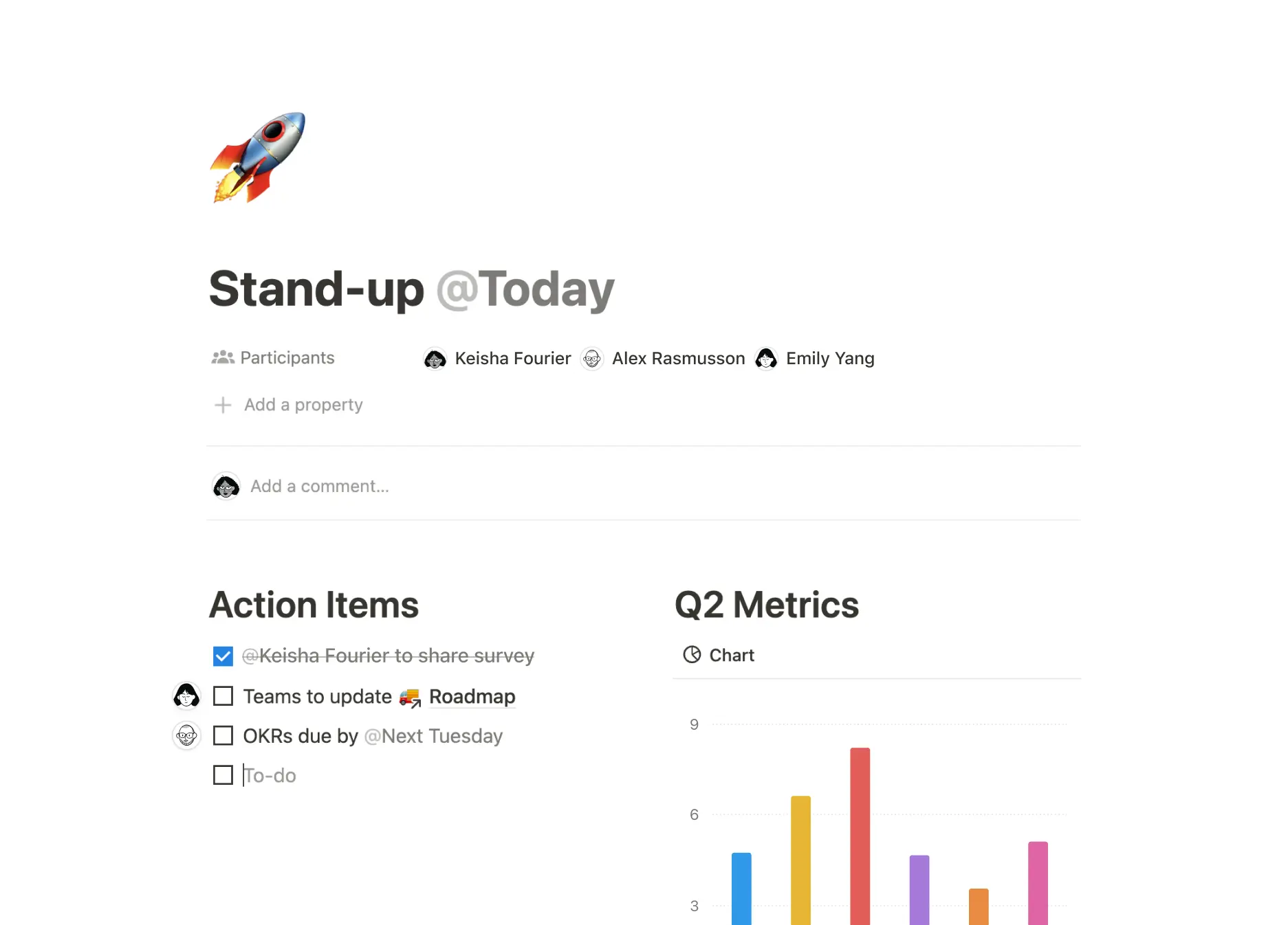 Todas as equipes editam documento juntas