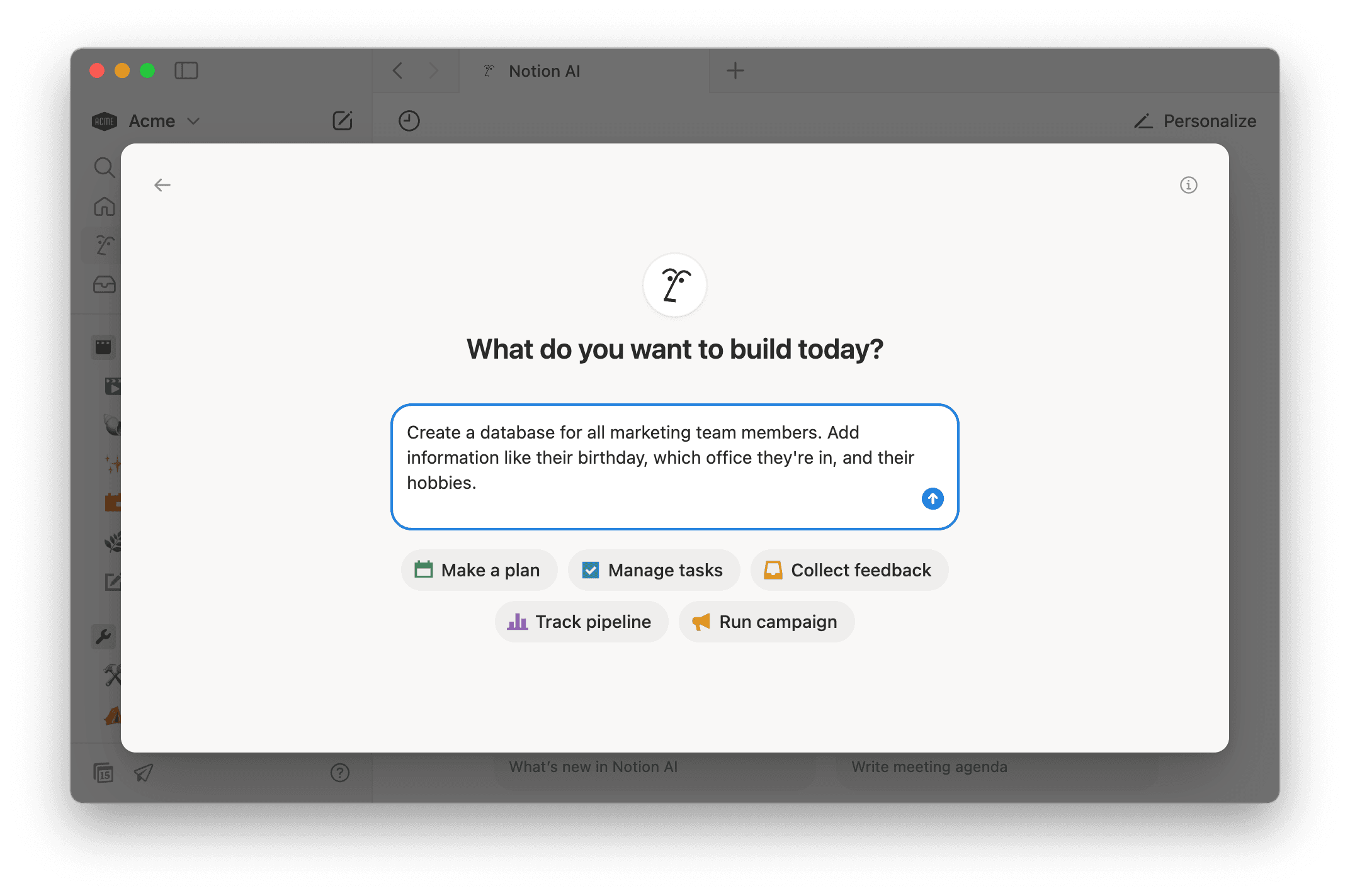 ca: IA do Notion para bases de dados