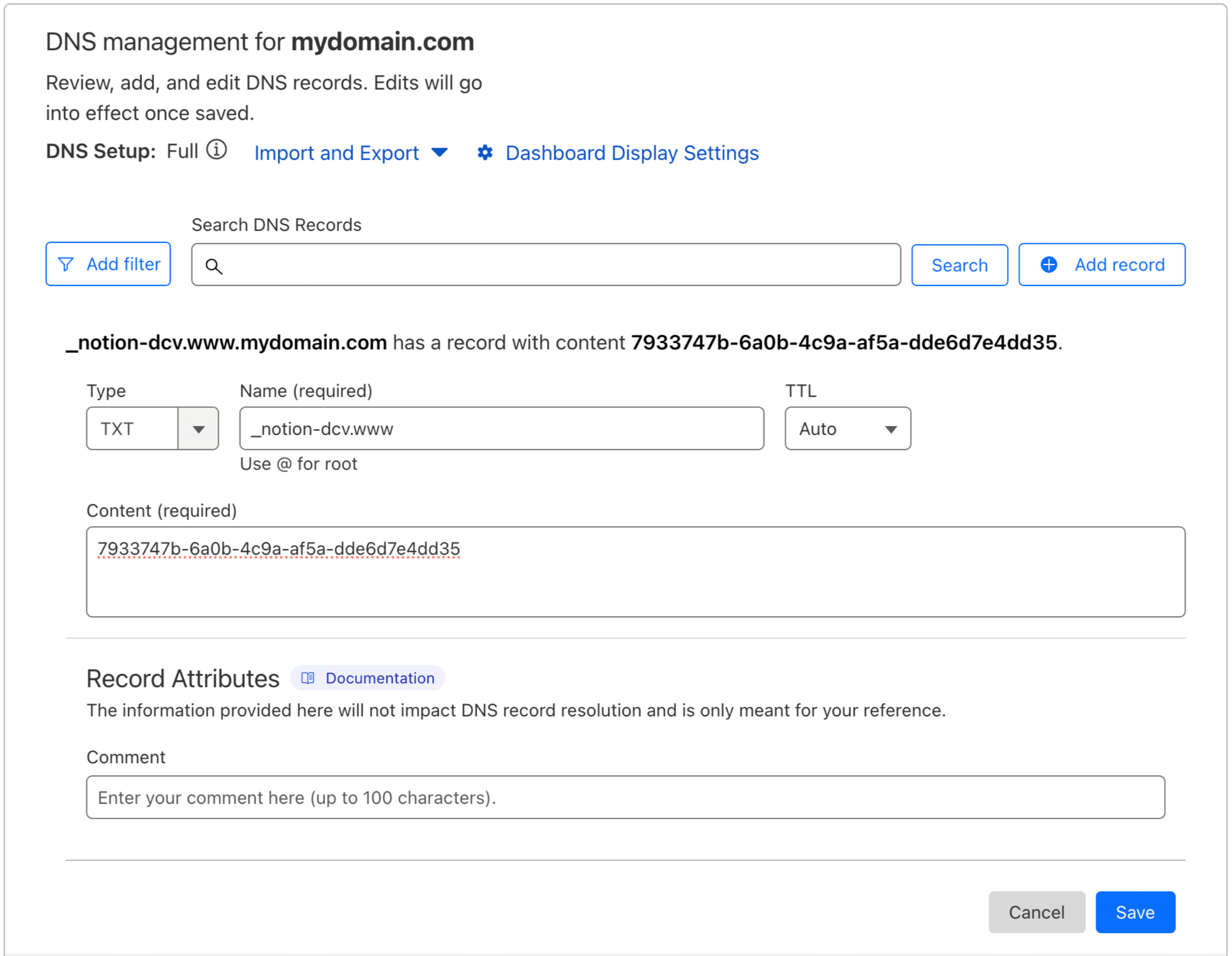hc: cloudflare passo 5