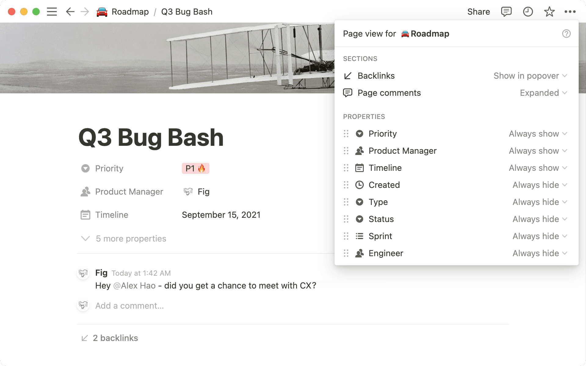 Personalizar página de uma base de dados