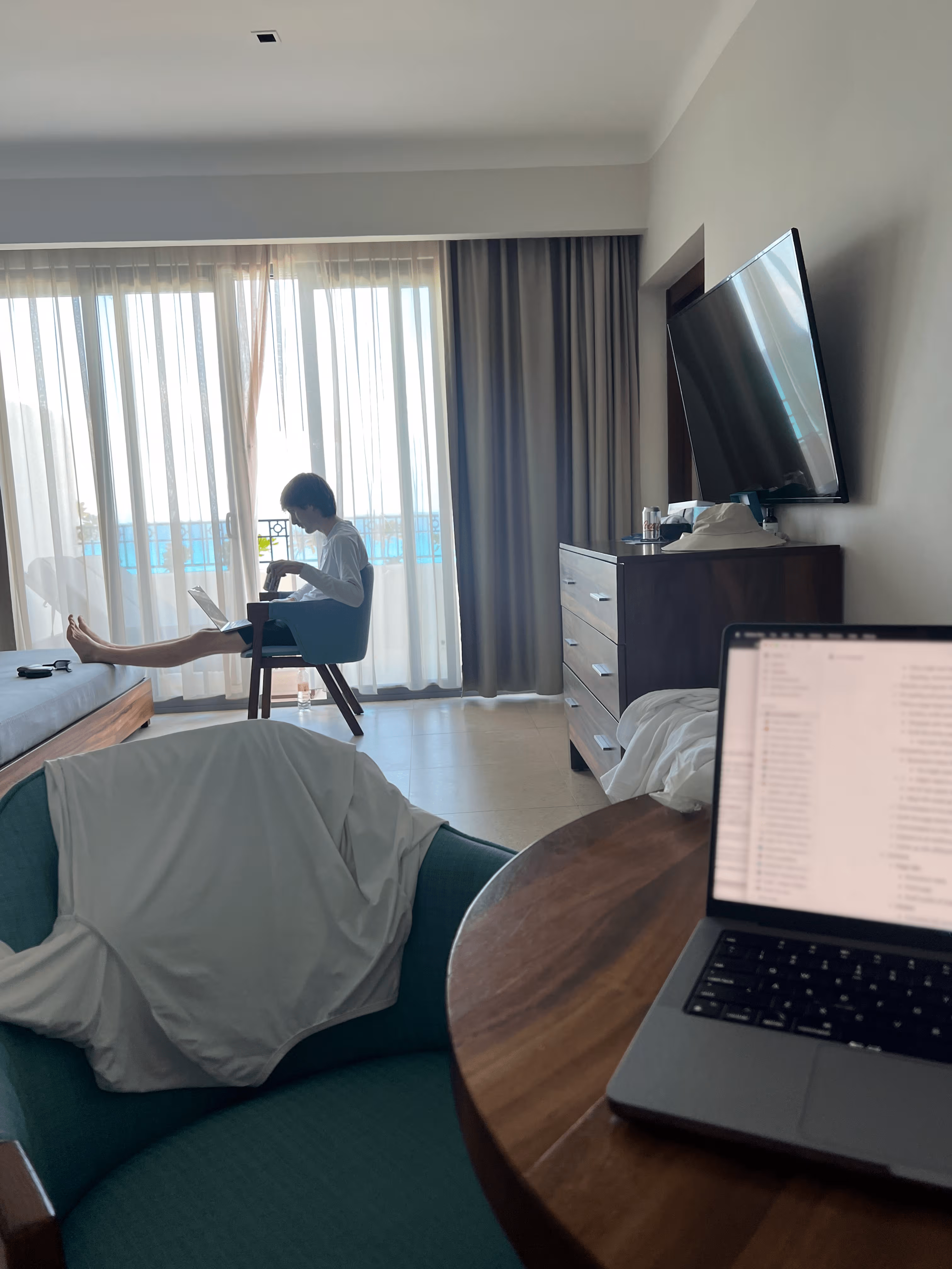 Simon no retiro da empresa 1