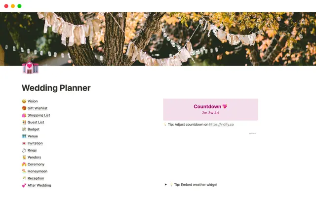 Magical Wedding Planner